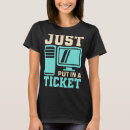 Search for ticket tshirts Help