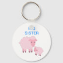 Search for cartoon lamb key rings For her