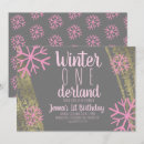 Search for foil 1st birthday invitations Turning one