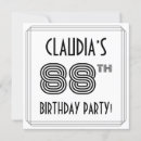 Search for 1930s party invitations Stylish