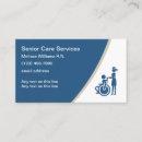 Search for senior care business cards Medical