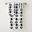 Search for paw print bath towels Cute