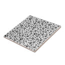 Search for black and white polka dot tiles Pattern