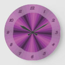 Search for plum purple clocks Violet