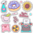 Search for large pig stickers Kawaii