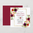 Search for autumn square wedding invitations Marsala