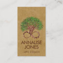Search for tree of life business cards Psychologist