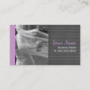 Search for boutiques business cards Bridal shop