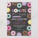Search for doughnuts invitations Doughnuts and diapers