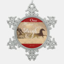 Search for horse and sleigh christmas tree decorations Winter