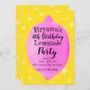 Search for pink lemon invitations Baby