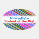 Search for student of the day stickers Fun
