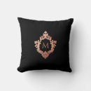 Search for pink monogram cushions Rose gold