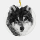 Search for grey wolf christmas tree decorations Canis lupus