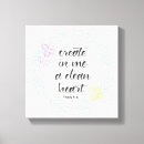 Search for create canvas prints Bible verse