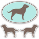 Search for brown lab stickers Chocolate