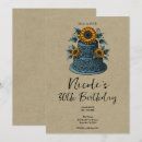 Search for cake birthday invitations Floral