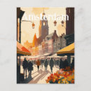 Search for amsterdam netherlands postcards Illustration