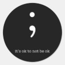 Search for semicolon stickers Recovery