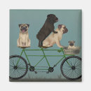 Search for bicycle square magnets Steampunk dogs fabfunky
