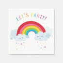 Search for rainbow napkins Minimalist