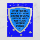 Search for armour postcards Blue