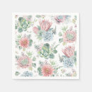 Search for succulent napkins Watercolor