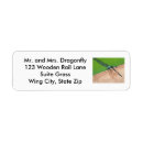 Search for painted wood return address labels Blue
