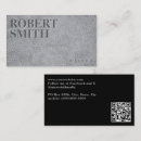 Search for embossed business cards Grey