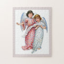 Search for blue angel puzzles Vintage