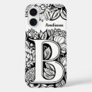 Search for letter b iphone cases Monogrammed