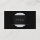Search for round business cards Unique