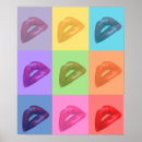 Search for pop art lips poster posters Colourful