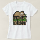 Search for cute kawaii sloth tshirts Lazy