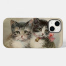 Search for cute kitten painting iphone cases Cat