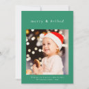 Search for funny kid christmas cards Green