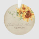 Search for sunflowers christmas tree decorations Watercolor