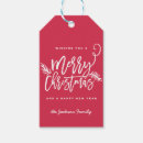 Search for gift tags Typography