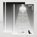 Search for a classy cat invitations Chic