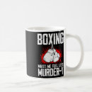 Search for funny boxing mugs Boxing fight night