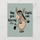 Search for donkey valentines day cards Kiss