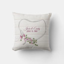 Search for wedding date cushions Heart