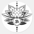 Search for lotus om stickers Spiritual