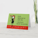 Search for funny wine christmas cards White