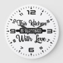 Search for large kitchen clocks Wall