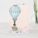 Search for hot air balloon valentines day cards Vintage