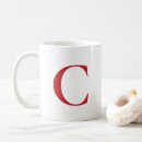 Search for big red mugs Modern