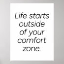 Search for comfort zone posters Motivational