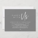 Search for casual wedding reception invitations Elopement