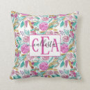 Search for teal and pink cushions Pattern